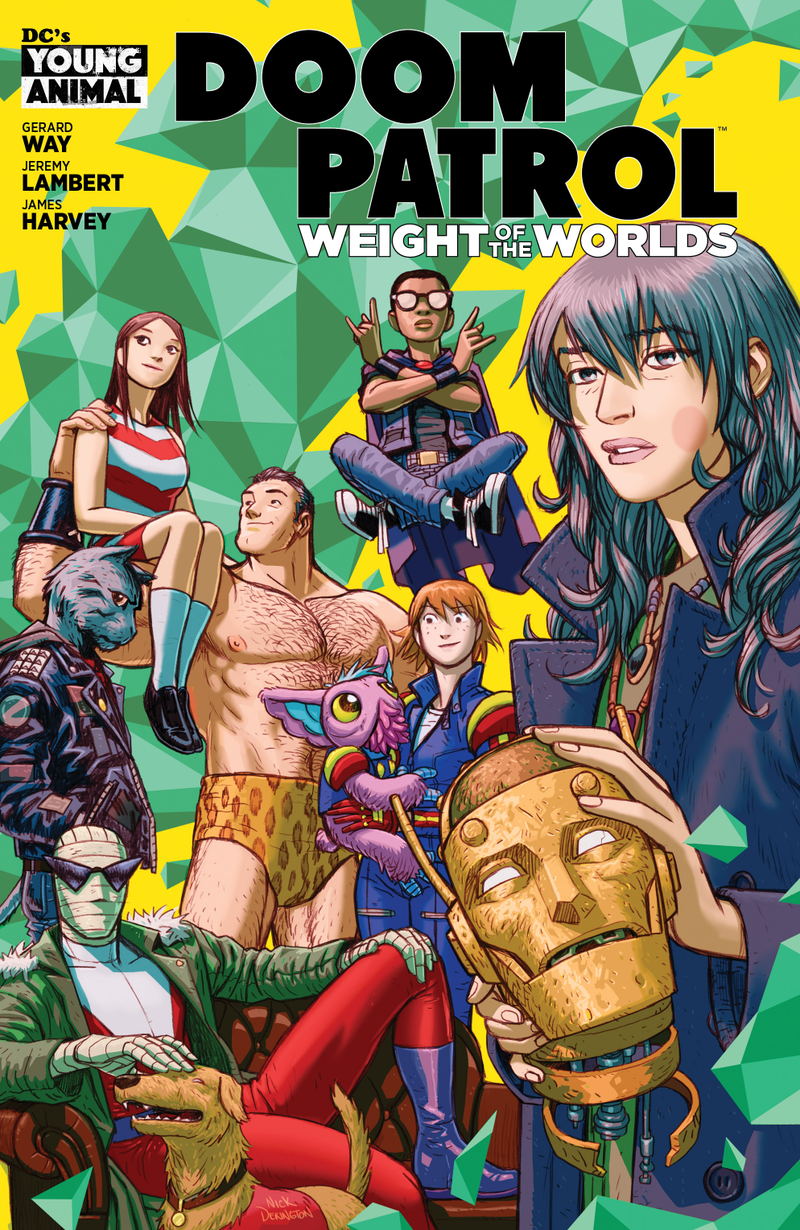 The cover of Doom Patrol: Weight of the Worlds #1.